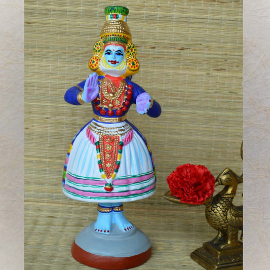 Kathakali Krishna Blue