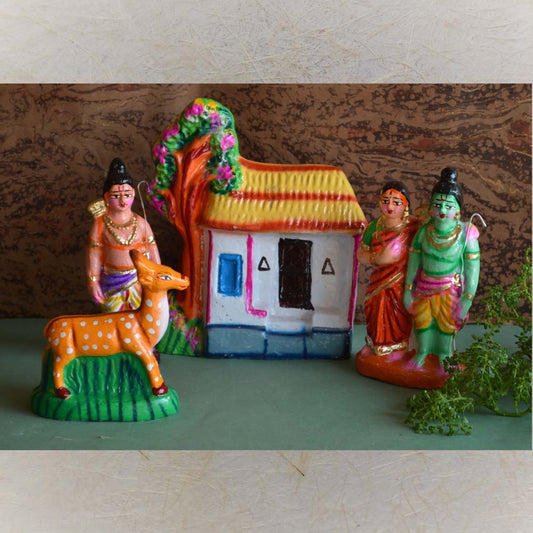 Navarathri Golu Doll Seetha Deer Set