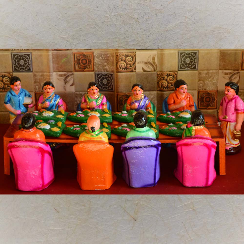 Navaratri Meal Dining Set With Table