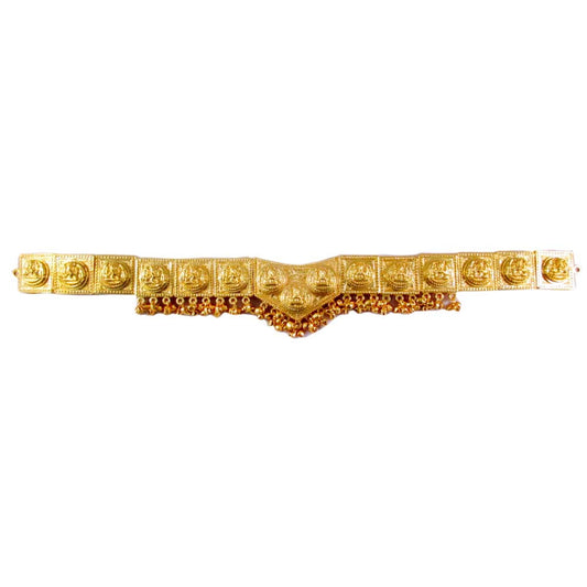 Temple Jewelry Imitation Gold Lakshmi Belt