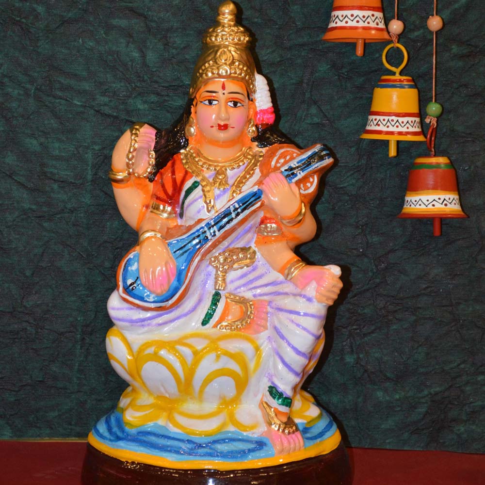 Navarathri Golu Doll Saraswathi