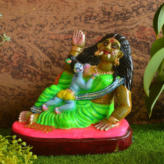 Navarathri Golu Doll Krishna Puthana Vadham