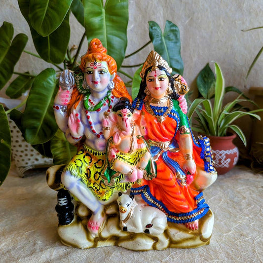 Navarathri Golu Doll Shiva Kutumpam