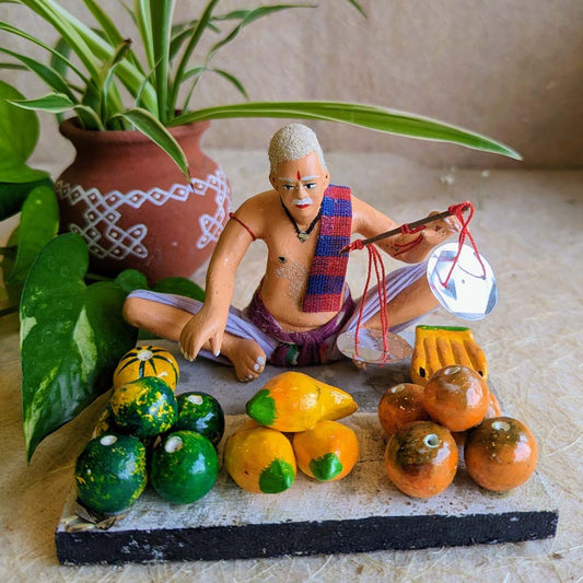 Navarathri Golu Doll Fruit Seller