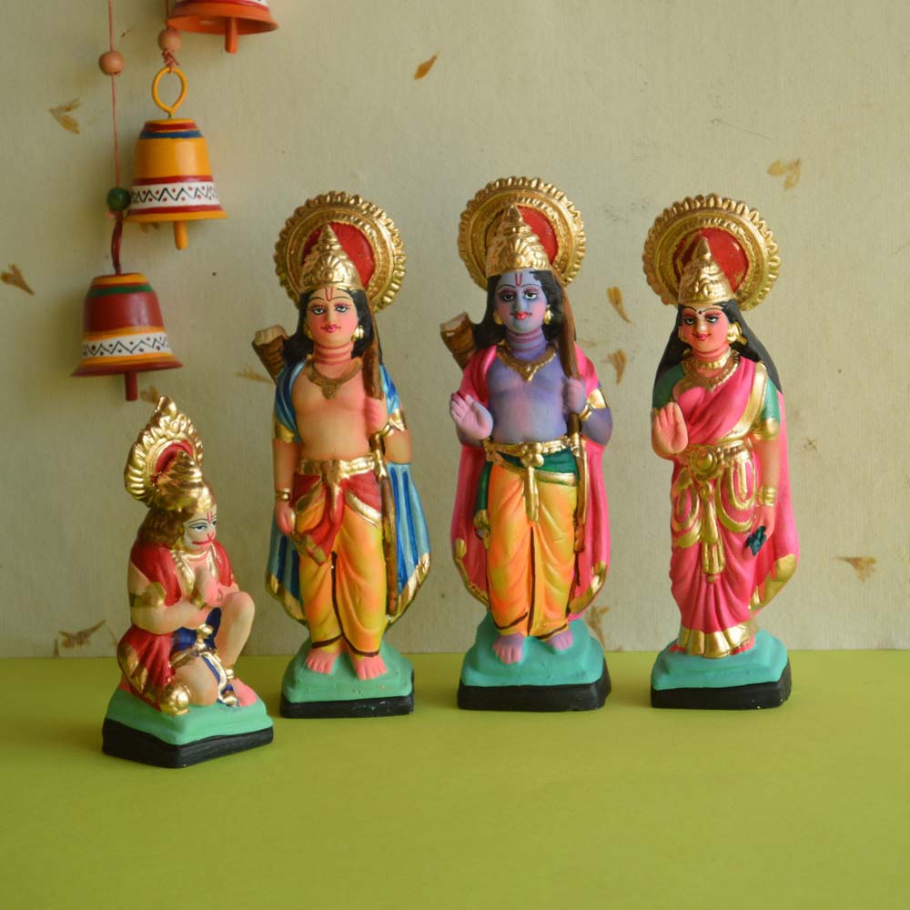 Navarathri Golu Doll Ram Darbar Medium